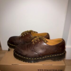 Brown Doc Martens size 10